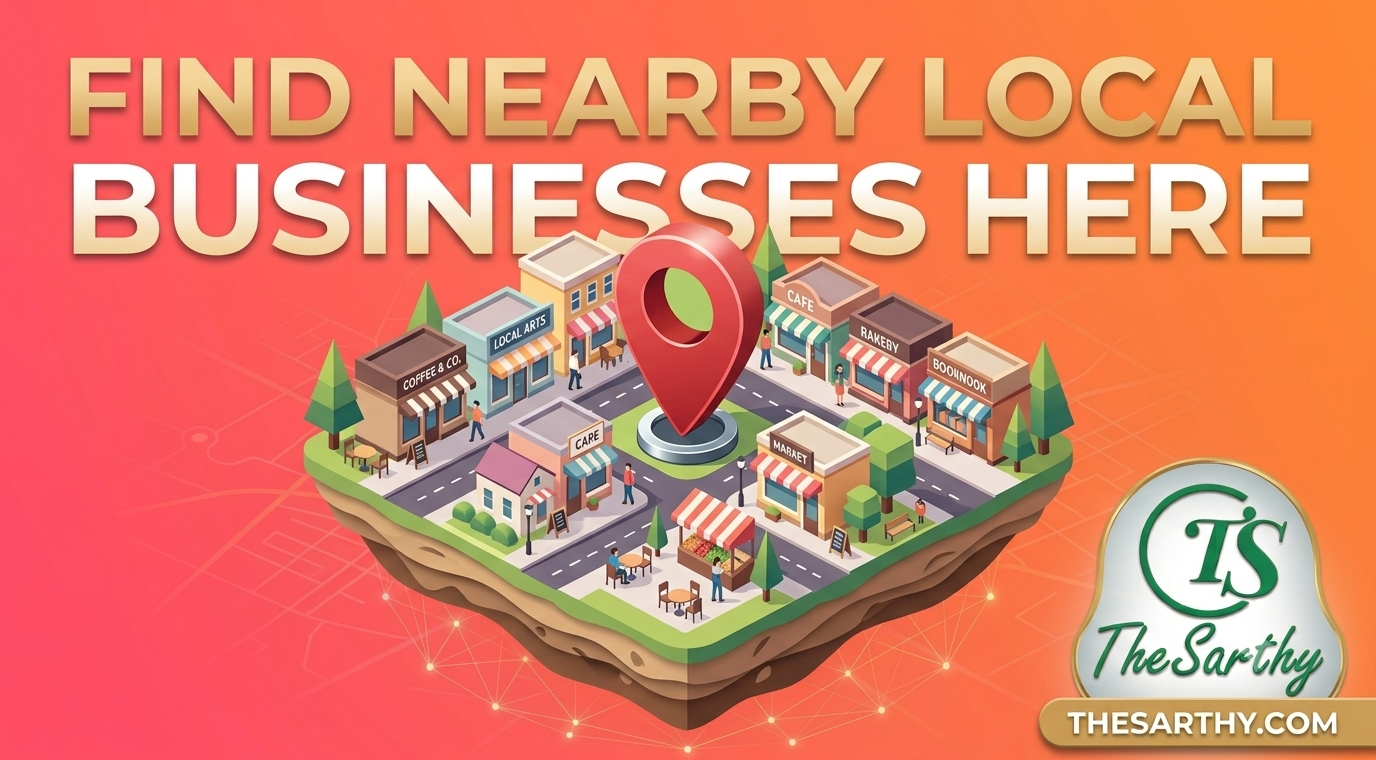 Featured local business promotion on The Sarthy